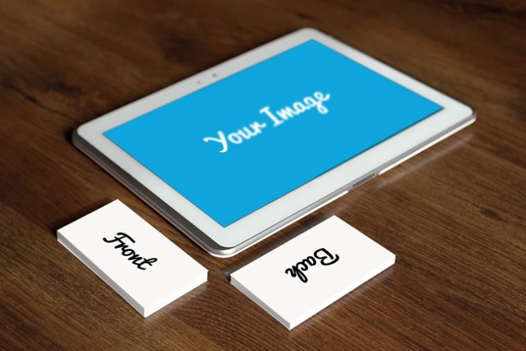 4 Amazing Free Business Card MockUps