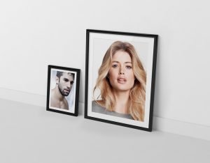 Free Photo Frame MockUp PSD